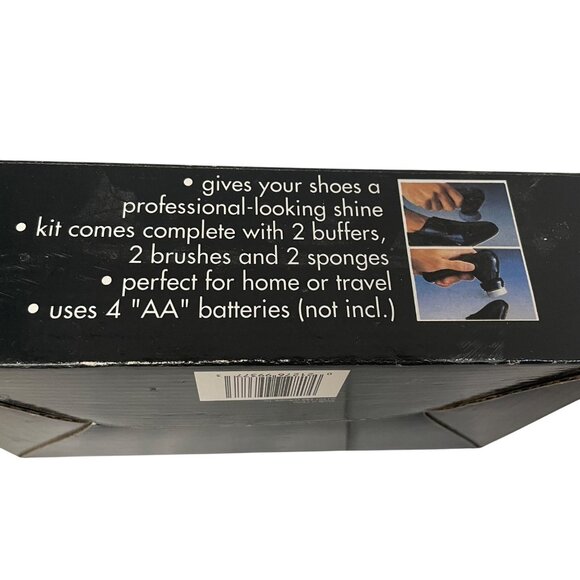 Park Avenue Battery Operated Shoe Polisher Kit With Brushes & Buffers - Picture 3 of 3
